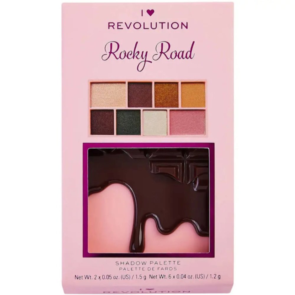 Mini Chocolate Eye Shadow Palette - Rocky Road